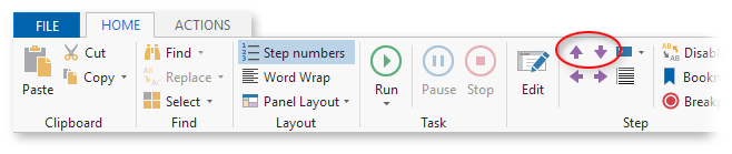 Editing Task Steps