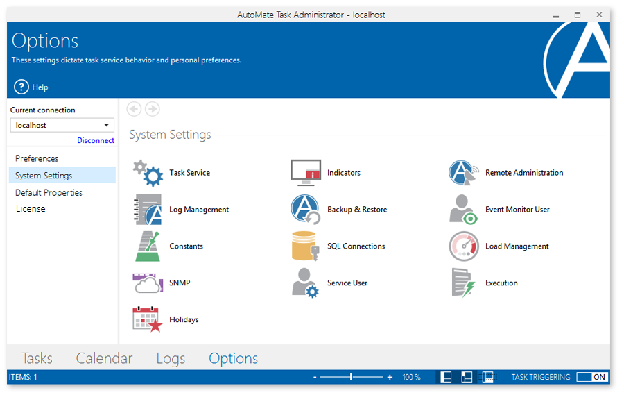 System Settings