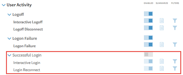 Enabling and Disabling Audit Data Collection
