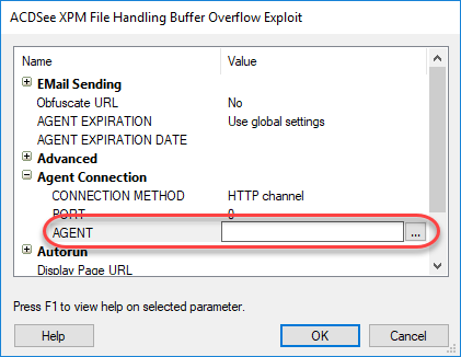 Client-side Exploit Parameters