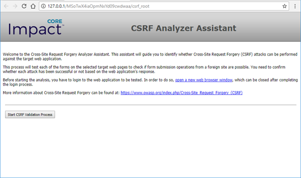 CSRF Analyzer Module