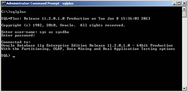 Manually Creating The ARM Database In Oracle