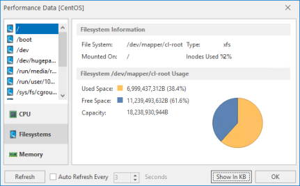 Linux Filesystem Reporting