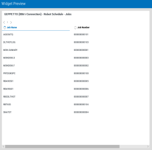 Image with some of the available dashboards displayed.