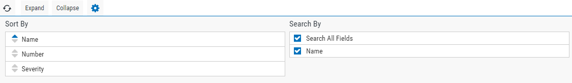 Filters available for the My Network page.