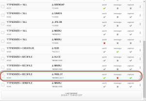 Filter Rules Added with Memorized Transactions - Insite web UI
