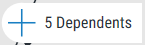 Dependencies that haven't been expanded on the job flow diagram.