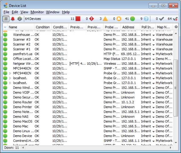 Device List Window