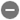 circle with horizontal line in middle