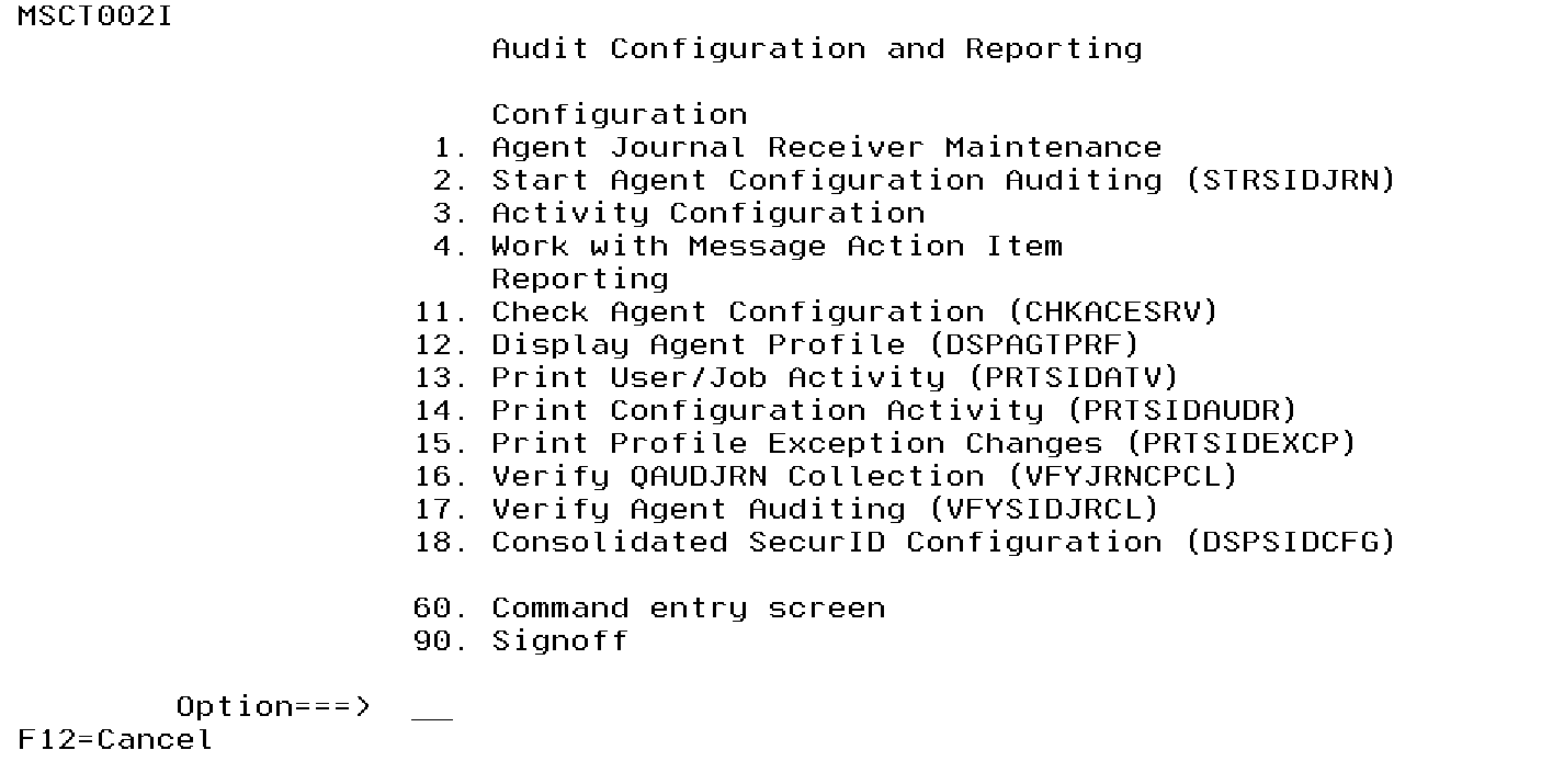 audit-configuration-and-reporting-screen